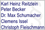 Anwaltskanzlei - Rechtsanw�lte u. Notare - Reitzlein, Becker, Dr. Schumacher, Issel, Fleischmann