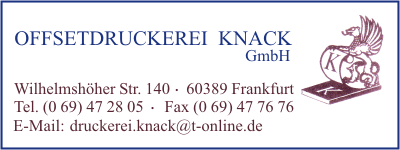 Offsetdruckerei Knack GmbH