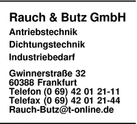 Rauch & Butz GmbH