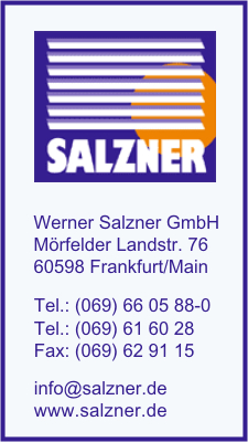 Salzner GmbH, Werner