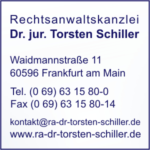 Rechtsanwaltskanzlei Dr. jur. Torsten Schiller