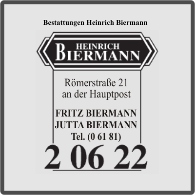 Bestattungen Heinrich Biermann