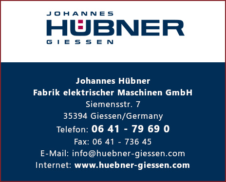 Hbner Fabrik elektrischer Maschinen GmbH, Johannes