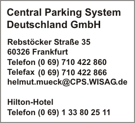 Central Parking System Deutschland GmbH
