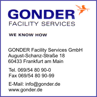 GONDER Facility Services GmbH