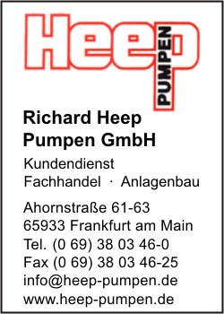 Heep Pumpen GmbH, Richard
