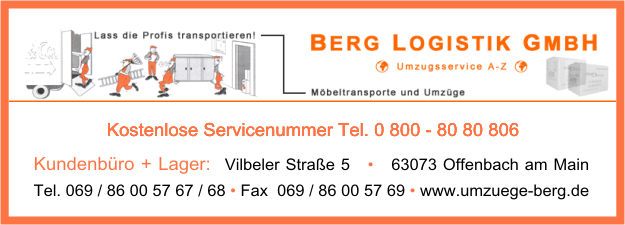 Berg Logistik GmbH Umzugsservice A-Z