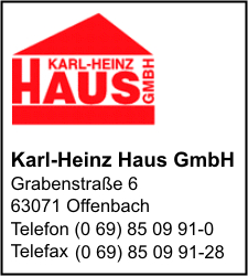 Haus GmbH, Karl-Heinz