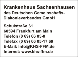 Krankenhaus Sachsenhausen des Deutschen Gemeinschafts-Diakonieverbandes GmbH
