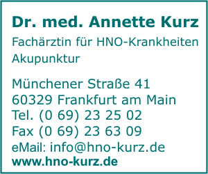 Kurz, Dr. med.  Annette
