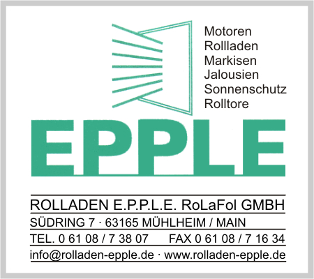 Rolladen EPPLE RoLaFol GmbH