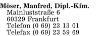 Möser, Dipl.-Kfm. Manfred