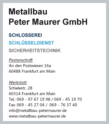 Metallbau Peter Maurer GmbH