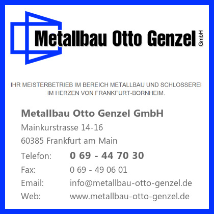 Metallbau Otto Genzel GmbH