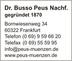 Peus Nachf., Dr. Busso