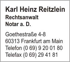 Reitzlein, Karl Heinz