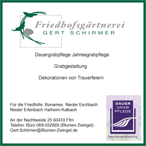 Friedhofsgrtnerei Gert Schirmer