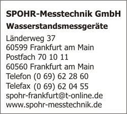 SPOHR-Messtechnik GmbH