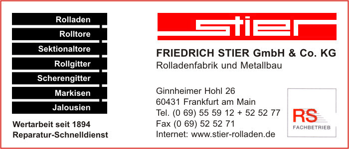 Stier GmbH & Co. KG, Friedrich