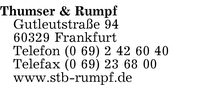 Thumser &Rumpf