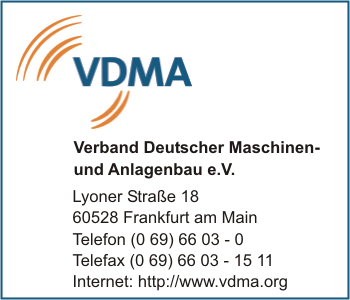 VDMA - Verband Deutscher Maschinen und Anlagenbau e.V.