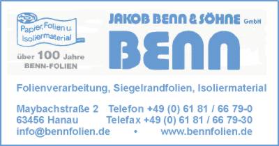 Benn u. Shne GmbH, Jakob