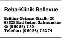 Reha-Klinik Bellevue