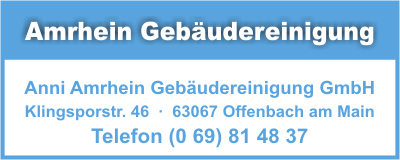 Amrhein Gebudereinigung GmbH, Anni