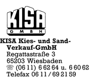 Kisa Kies-und Sand-Verkauf GmbH