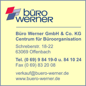 Bro Werner GmbH & Co. KG - Centrum fr Broorganisation