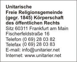 Unitarische Freie Religionsgemeinde