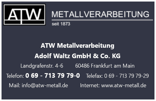 ATW Metallverarbeitung Adolf Waltz GmbH & Co. KG