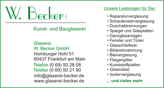Glaserei W. Becker GmbH
