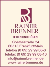 Brenner Augenoptik GmbH, Rainer