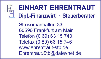 Ehrentraut, Einhart