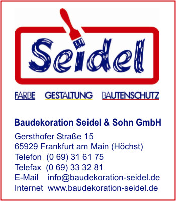 Baudekoration Seidel & Sohn GmbH