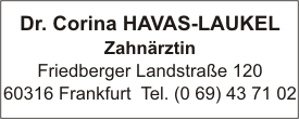 Havas-Laukel, Dr. Corina