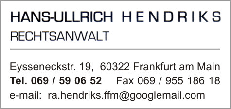 Hendriks, Hans-Ullrich