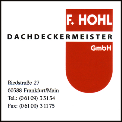 Hohl Dachdeckermeister GmbH, Franz