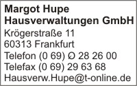 Hupe Hausverwaltungen GmbH, Margot