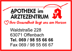 Apotheke im rztezentrum