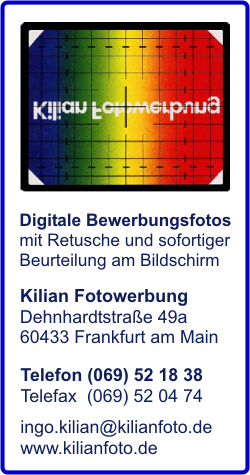 Kilian Fotowerbung