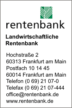 Landwirtschaftliche Rentenbank