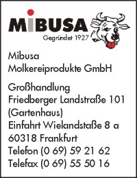 Mibusa Molkereiprodukte GmbH